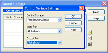 Guitar Tracks Pro Control Setup